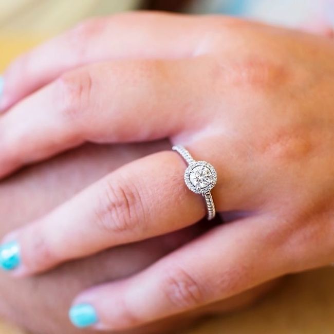 Let's see those rings! And for the Mrs lets see the bands with it ! I LOVE seeing everyone's bling:)