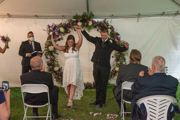 Show me your small wedding pics! - 1