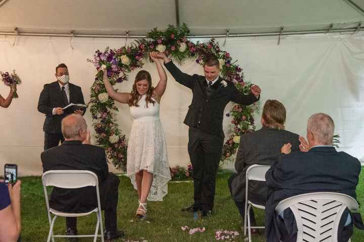 Show me your small wedding pics! 9