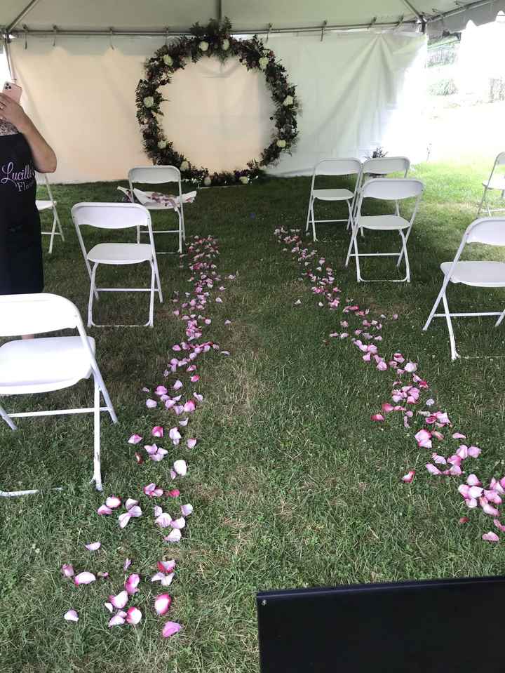 Backyard Wedding Tip! - 1