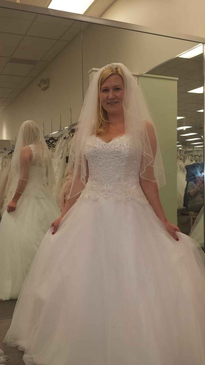 Show me your Davids Bridal dresses:)