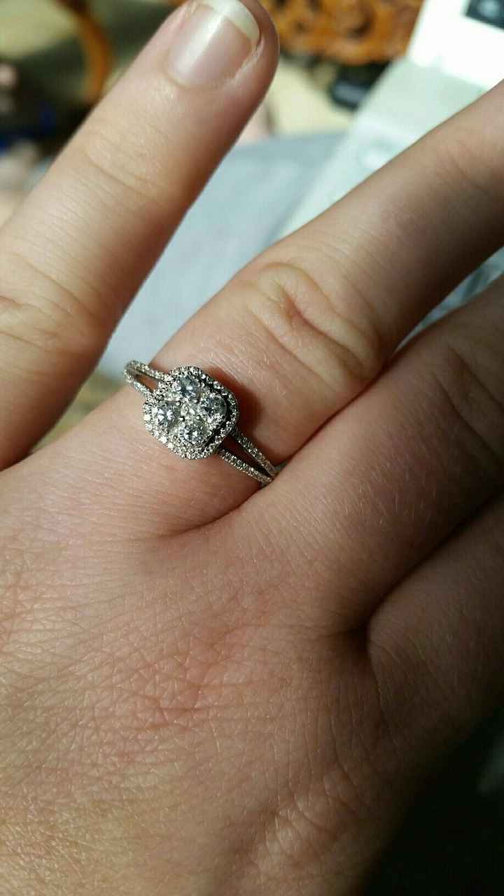 Let's see those beautiful rings lady's!