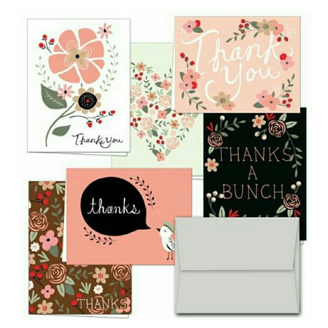 Thank You...for telling me where you got your thank you cards