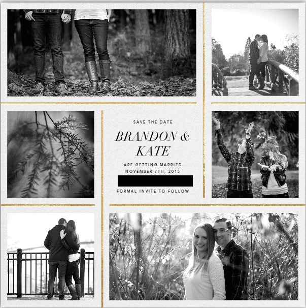 Save The Dates & Rehearsal Dinner!--Winter 2015 Brides Update