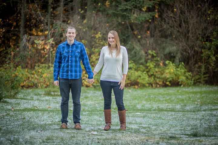 Save The Date/Christmas Photoshoot (Pic Heavy)