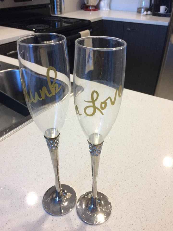 Fake Rings, Mickey & Minnie and Champagne Flutes! (Pics)