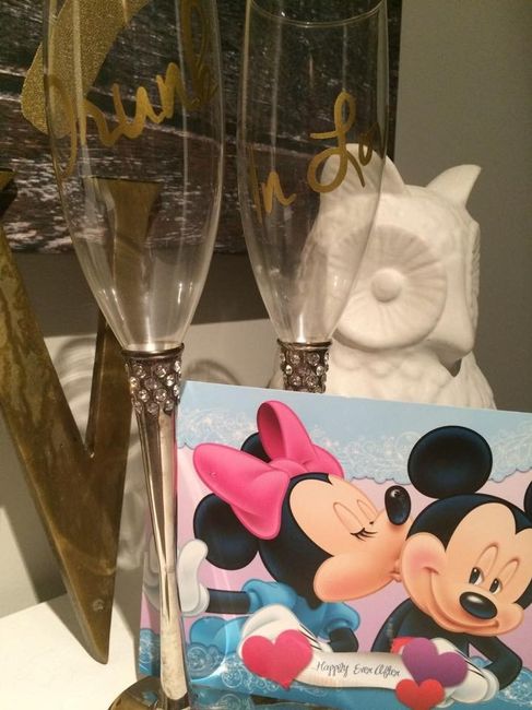 Fake Rings, Mickey & Minnie and Champagne Flutes! (Pics)