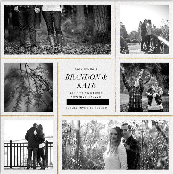 Save The Dates & Rehearsal Dinner!--Winter 2015 Brides Update