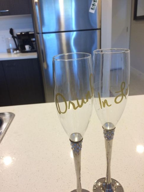 Fake Rings, Mickey & Minnie and Champagne Flutes! (Pics)