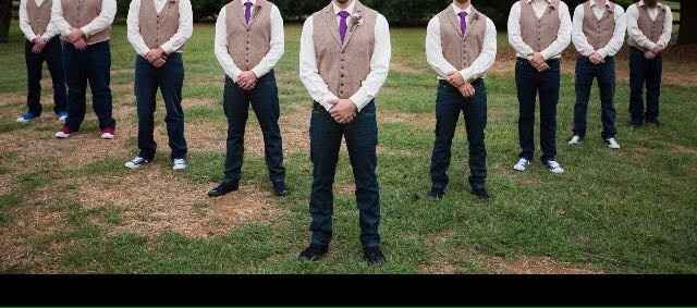 FH doesnt want to wear a vest...