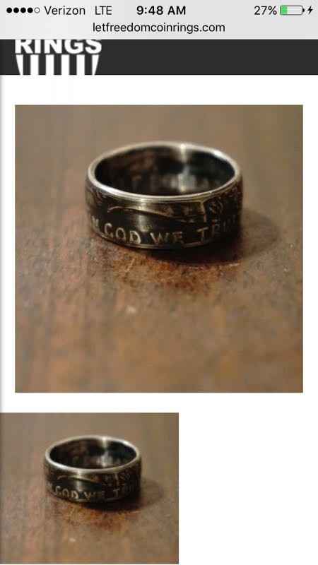 Your mans wedding band?