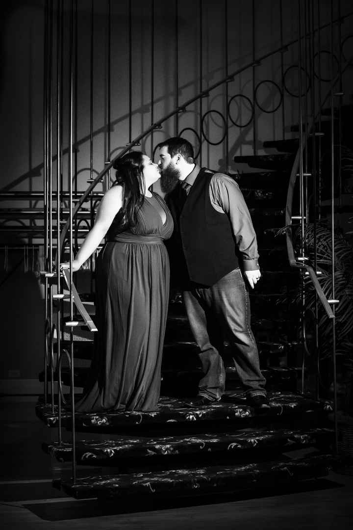 Indoor Engagement Photos