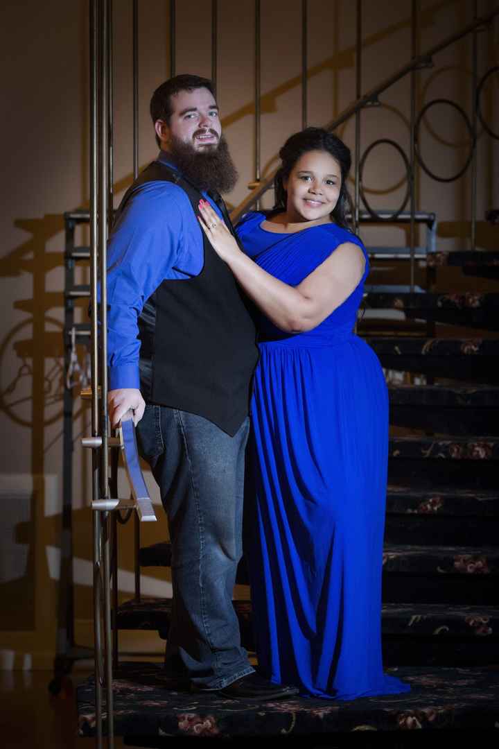 Indoor Engagement Photos