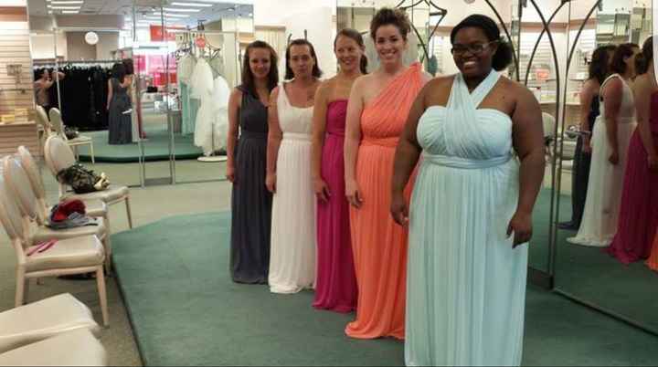 Flattering Bridesmaid dress shape?