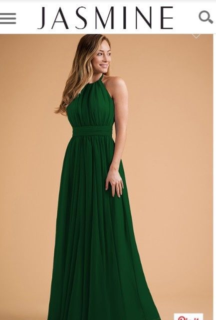 Dark Green Bridesmaid Dresses - 1