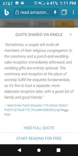 Inimate Church Wedding - 1