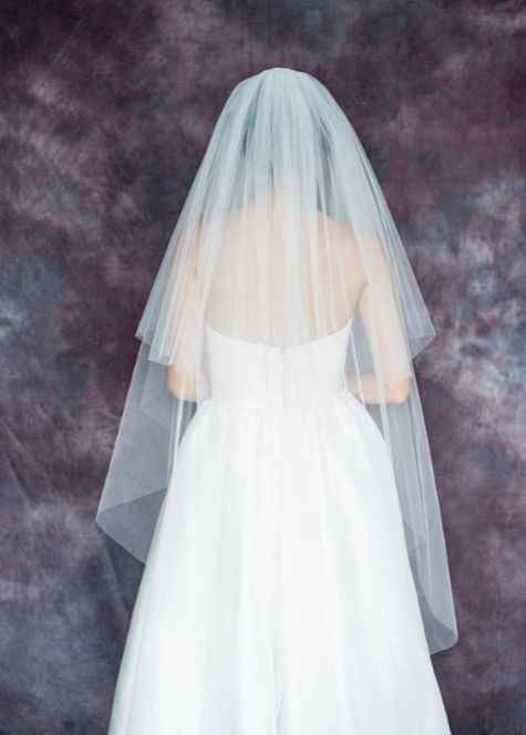 White veil with ivory dress?, Weddings, Wedding Attire, Wedding Forums