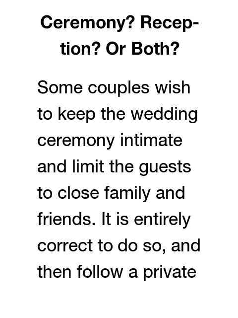 Reception Only — Rude? 1