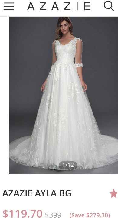 Too early to look for wedding dress? 1