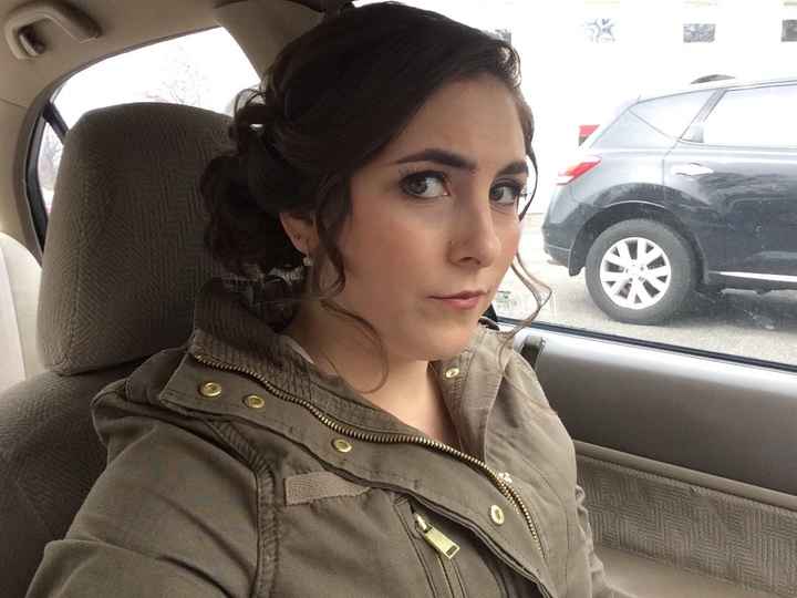 Hair up or down?