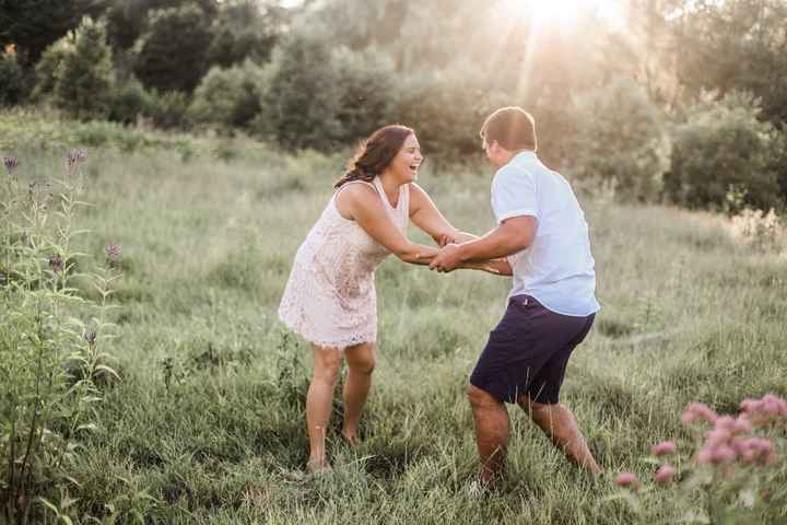 I love that she captured our playfulness 