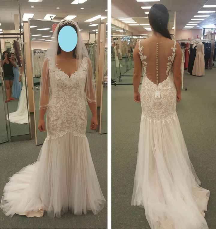 Let me see what you're wearing on your wedding day