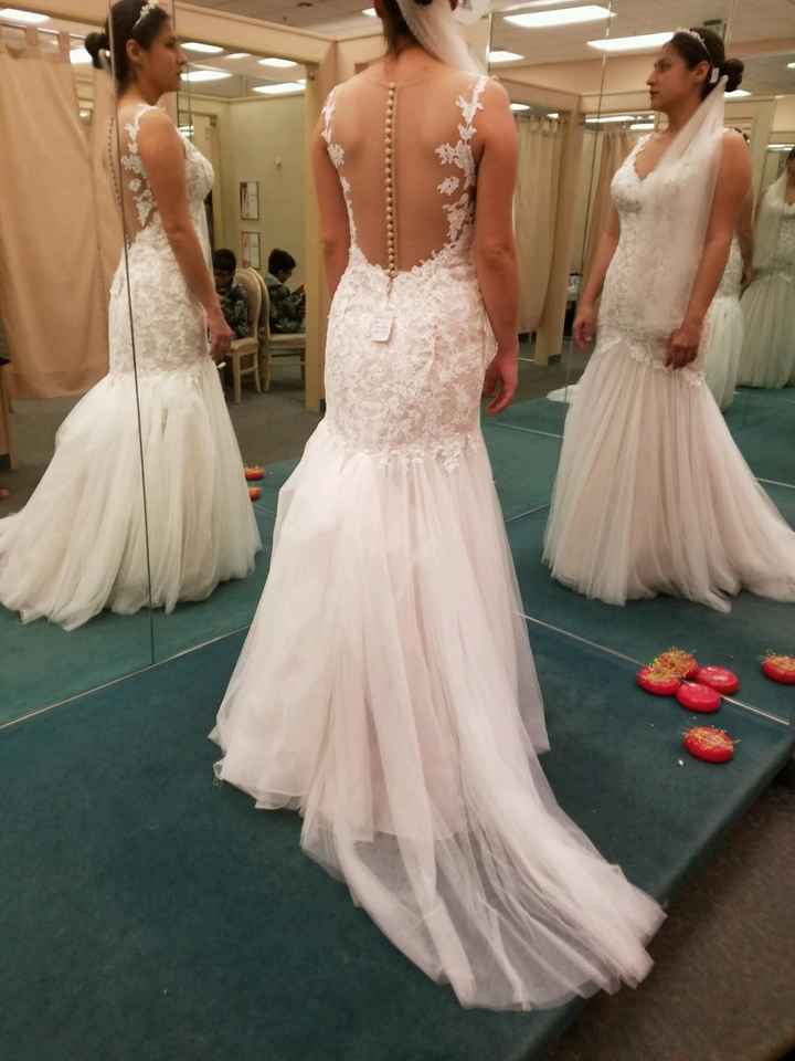 Cut Dress or Get Bustle?