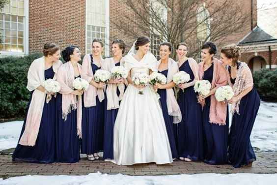 Bridesmaid Shawls & Wraps