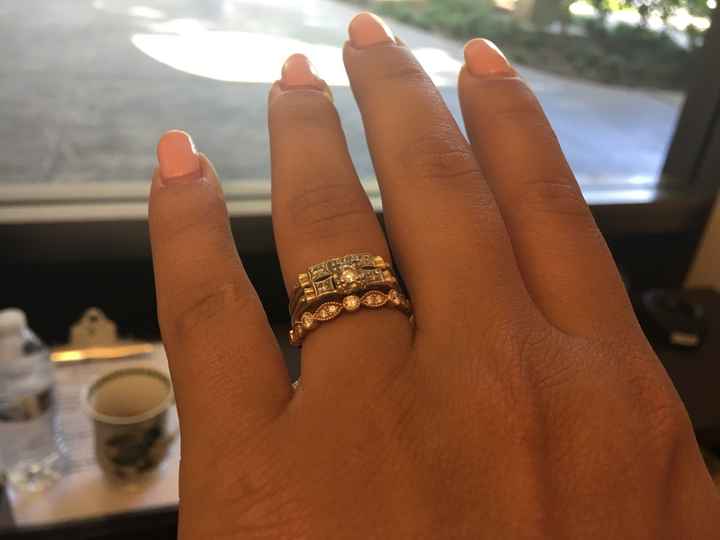 Post your wedding rings, woot!