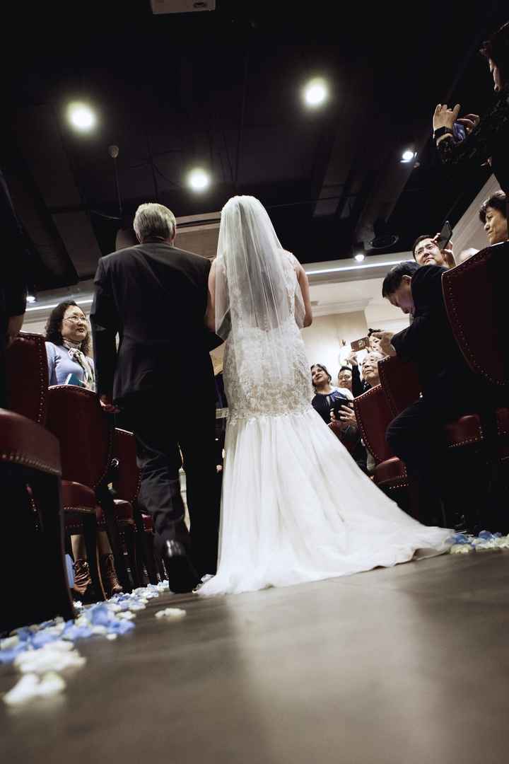 How long will you be wearing you veil?