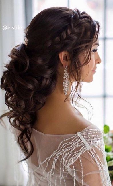 Let me see your wedding day hair!