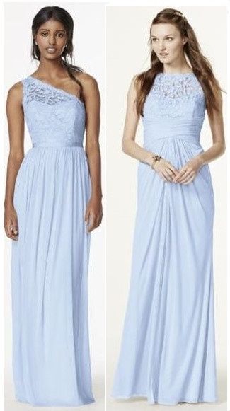 Bridesmaid dresses.