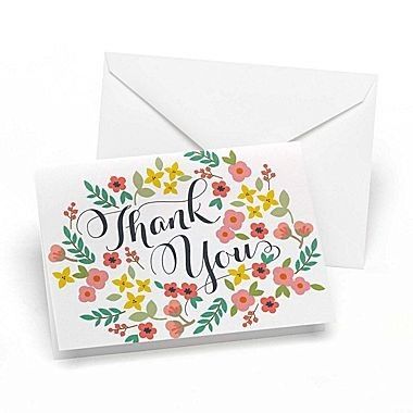 Thank you cards