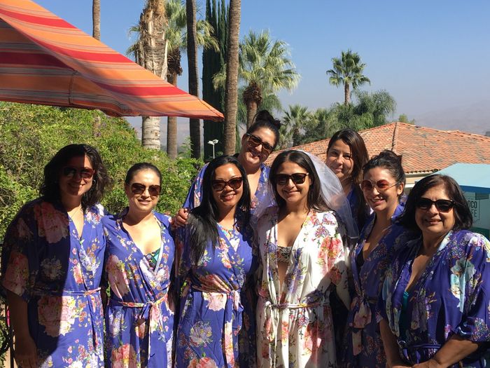 Cheap bridesmaid robes??