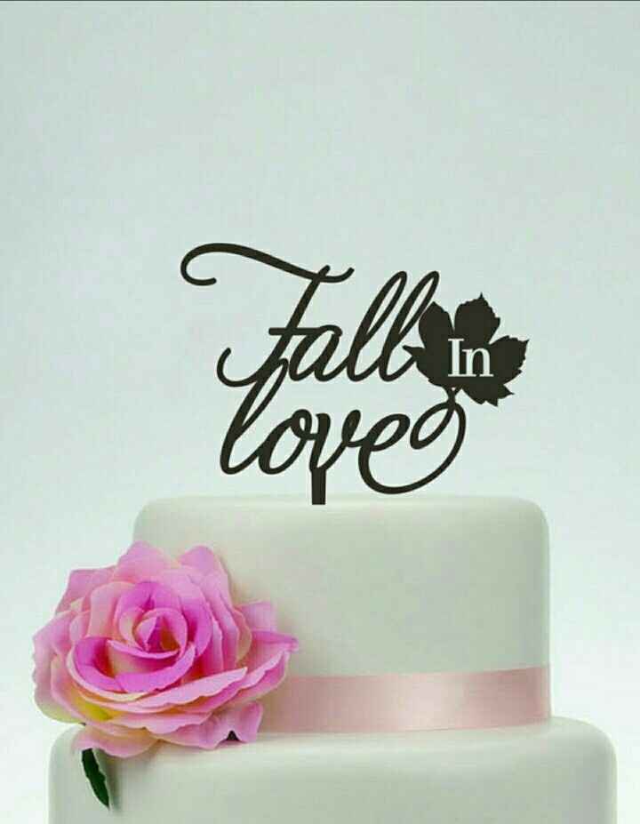 Cake topper