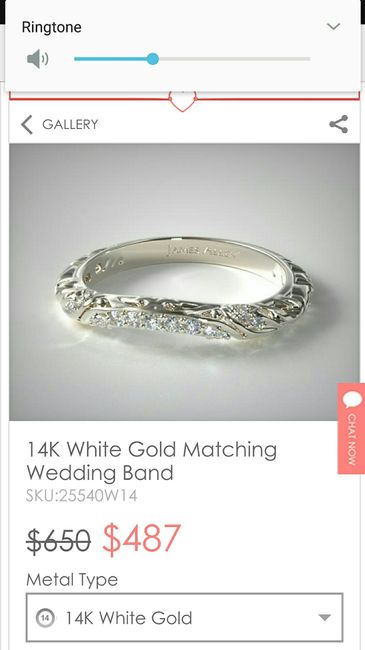 Wedding band (show me yours)