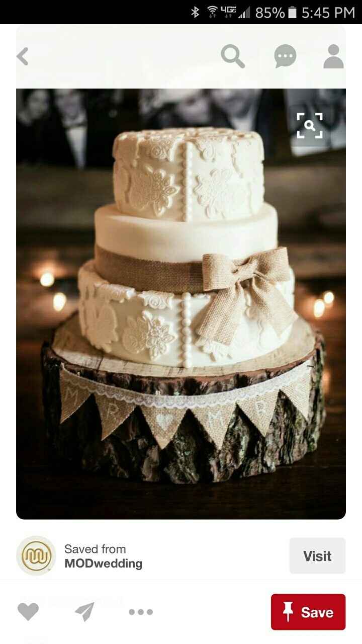 Rustic Wedding Cake Ideas!?