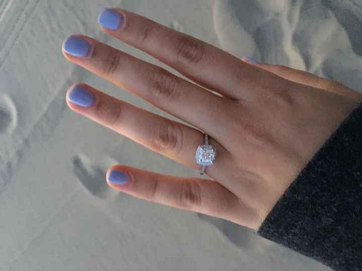 New engagement ring- show me your rings!