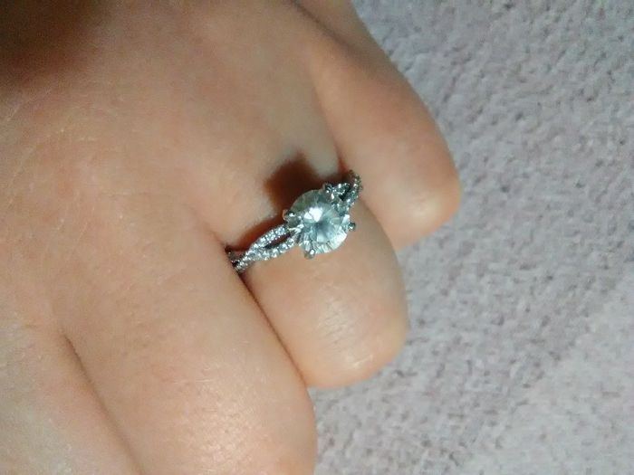 i got my wedding band! Show me your beautiful rings! - 3