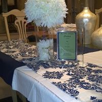 Damask Table Runners