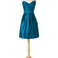 Coordinating Bridesmaids Dresses and Wedding Gown