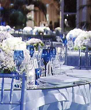 Cobalt Blue Wine/Water Glasses
