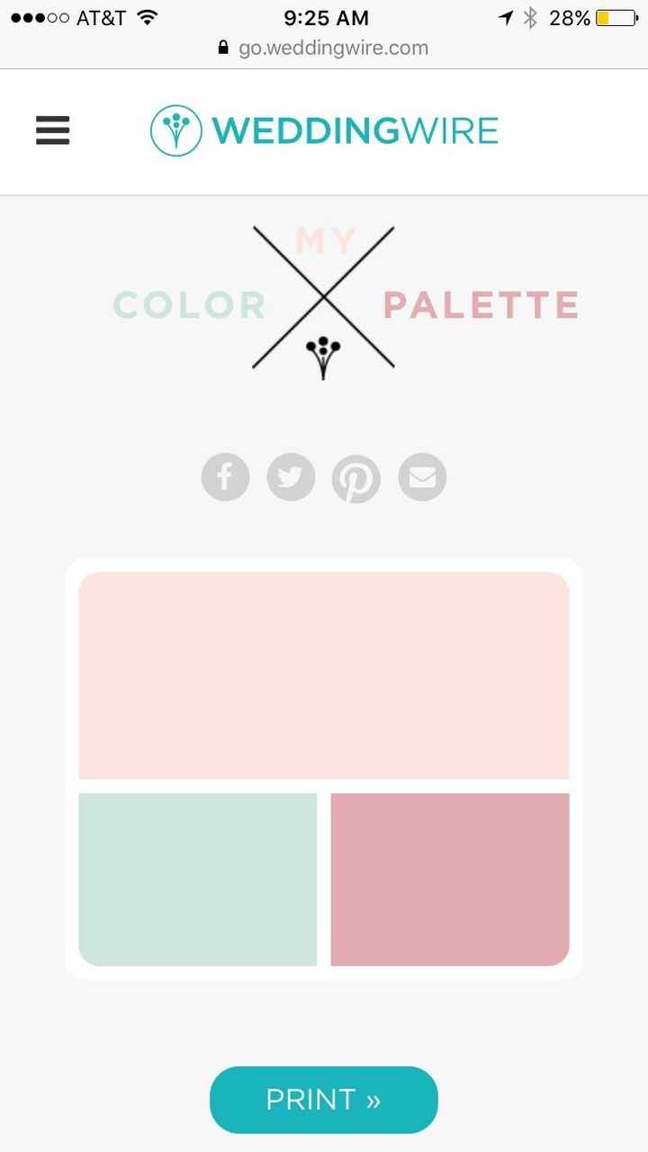Need help choosing wedding colors?!