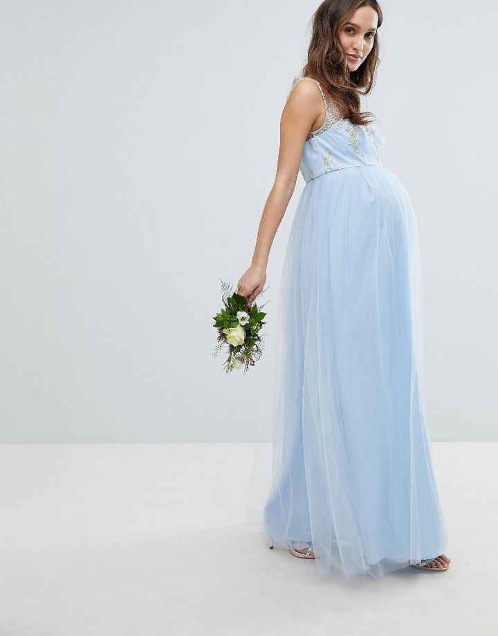 Maternity Bridesmaid Dress - 1