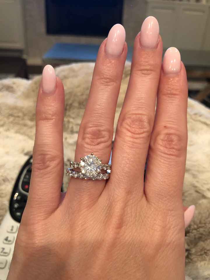 Wedding band: 1 or 2 - 1