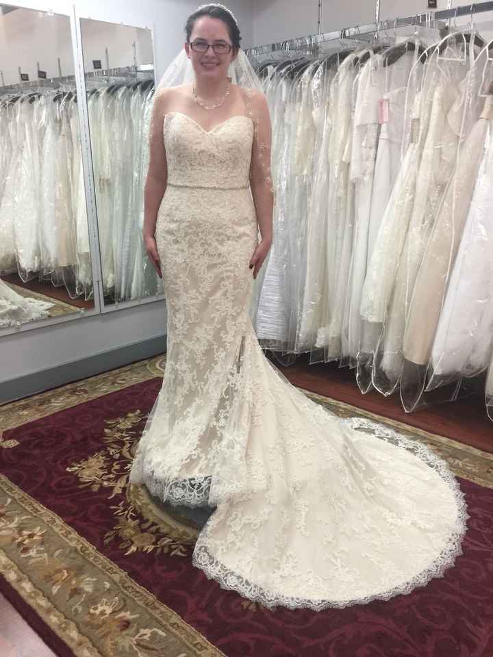Said yes to my dress!!!!