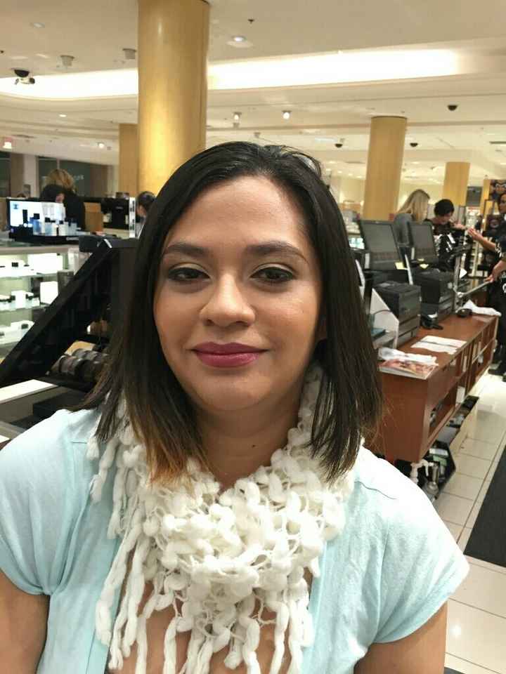 Hair and make up trial :(