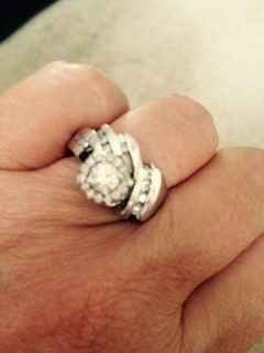 Tried to revive an old thread, but it wouldn't post...so Show me your nontraditional engagement ring