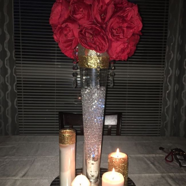 DIY centerpieces