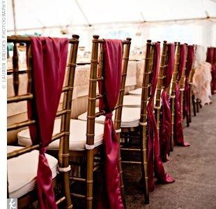Chair covers arrangememnts--How to arrange these